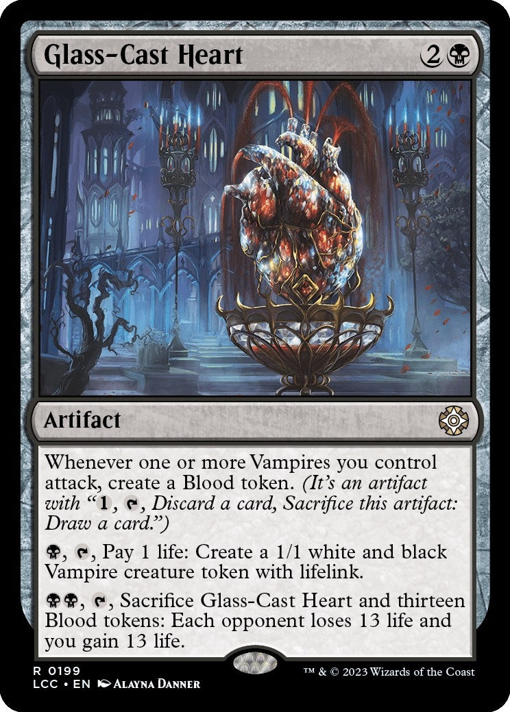 Image for Glass-Cast Heart (199) (The Lost Caverns of Ixalan) - Magic: The Gathering
