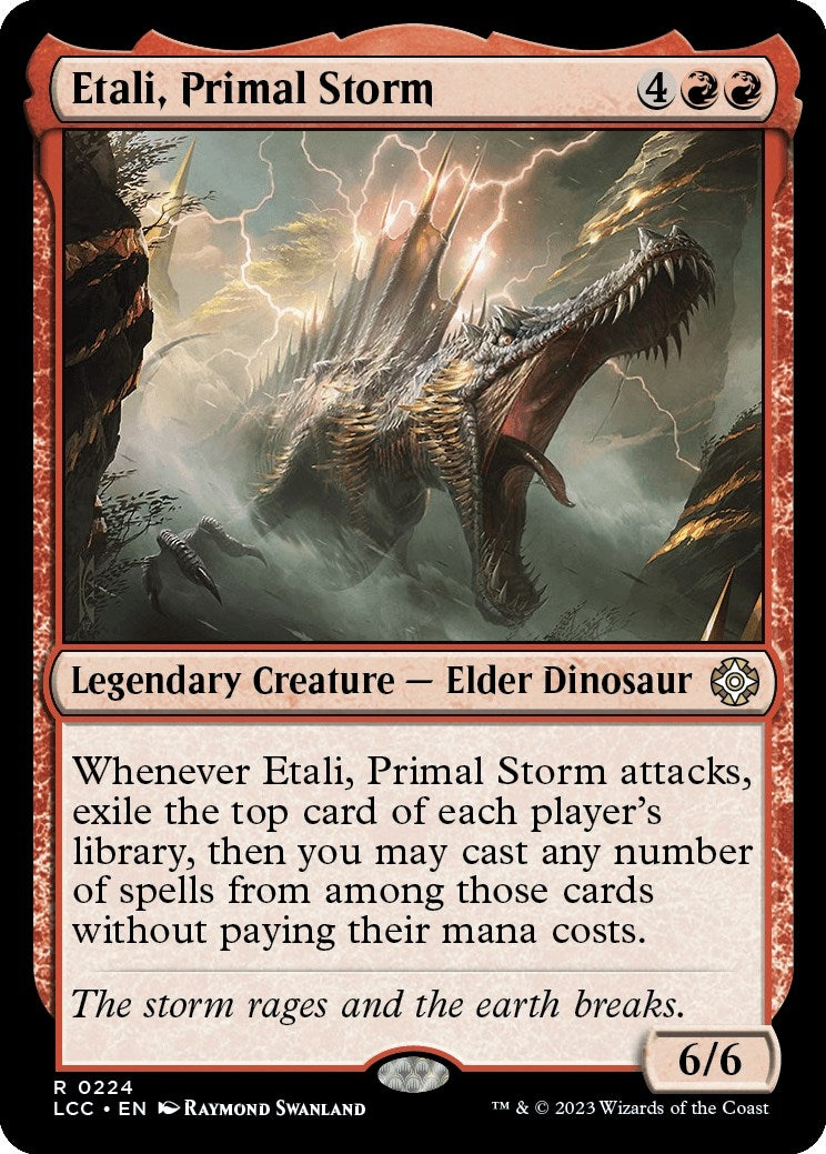 Image for Etali, Primal Storm (224) (The Lost Caverns of Ixalan) - Magic: The Gathering