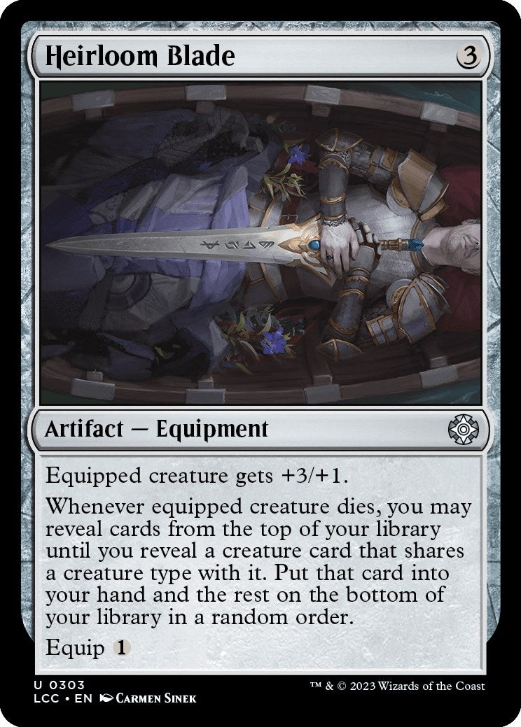 Image for Heirloom Blade (303) (The Lost Caverns of Ixalan) - Magic: The Gathering