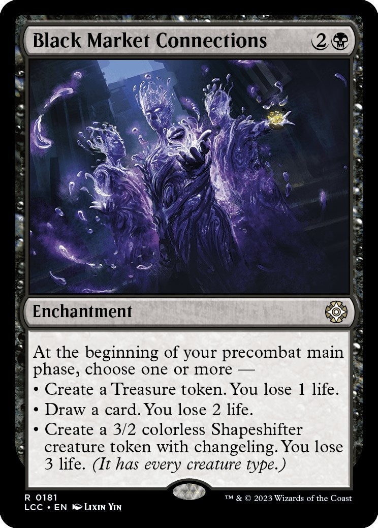 Image for Black Market Connections (181) (The Lost Caverns of Ixalan) - Magic: The Gathering