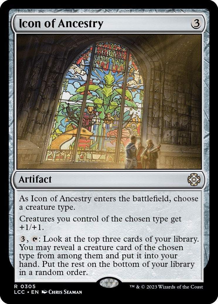 Image for Icon of Ancestry (305) (The Lost Caverns of Ixalan) - Magic: The Gathering