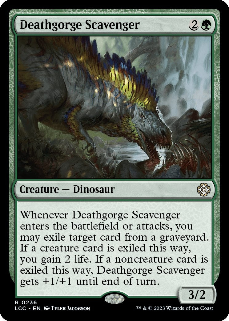 Image for Deathgorge Scavenger (236) (The Lost Caverns of Ixalan) - Magic: The Gathering