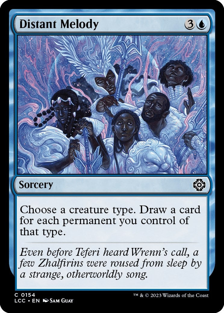 Image for Distant Melody (154) (The Lost Caverns of Ixalan) - Magic: The Gathering