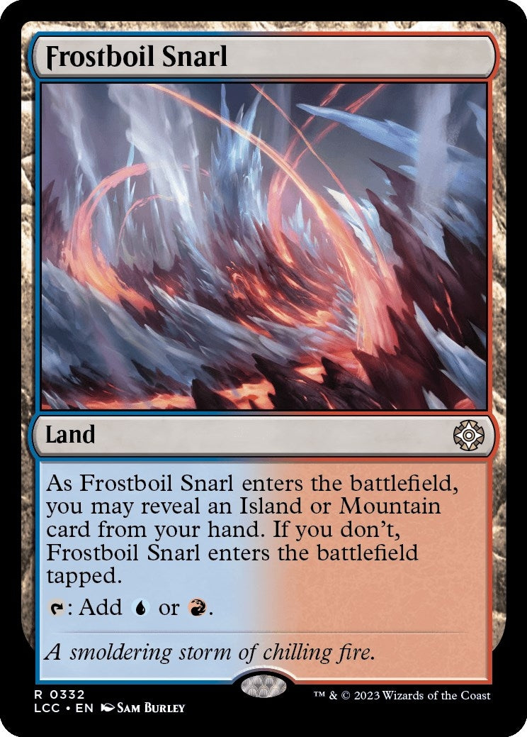Image for Frostboil Snarl (332) (The Lost Caverns of Ixalan) - Magic: The Gathering