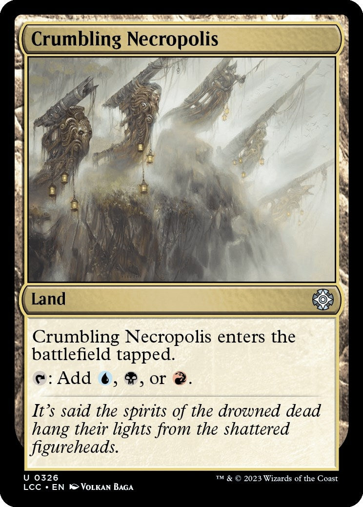 Image for Crumbling Necropolis (326) (The Lost Caverns of Ixalan) - Magic: The Gathering