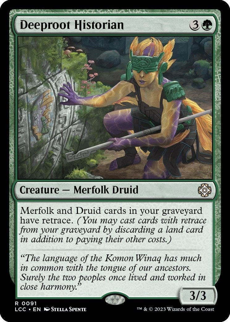 Image for Deeproot Historian (91) (The Lost Caverns of Ixalan) - Magic: The Gathering
