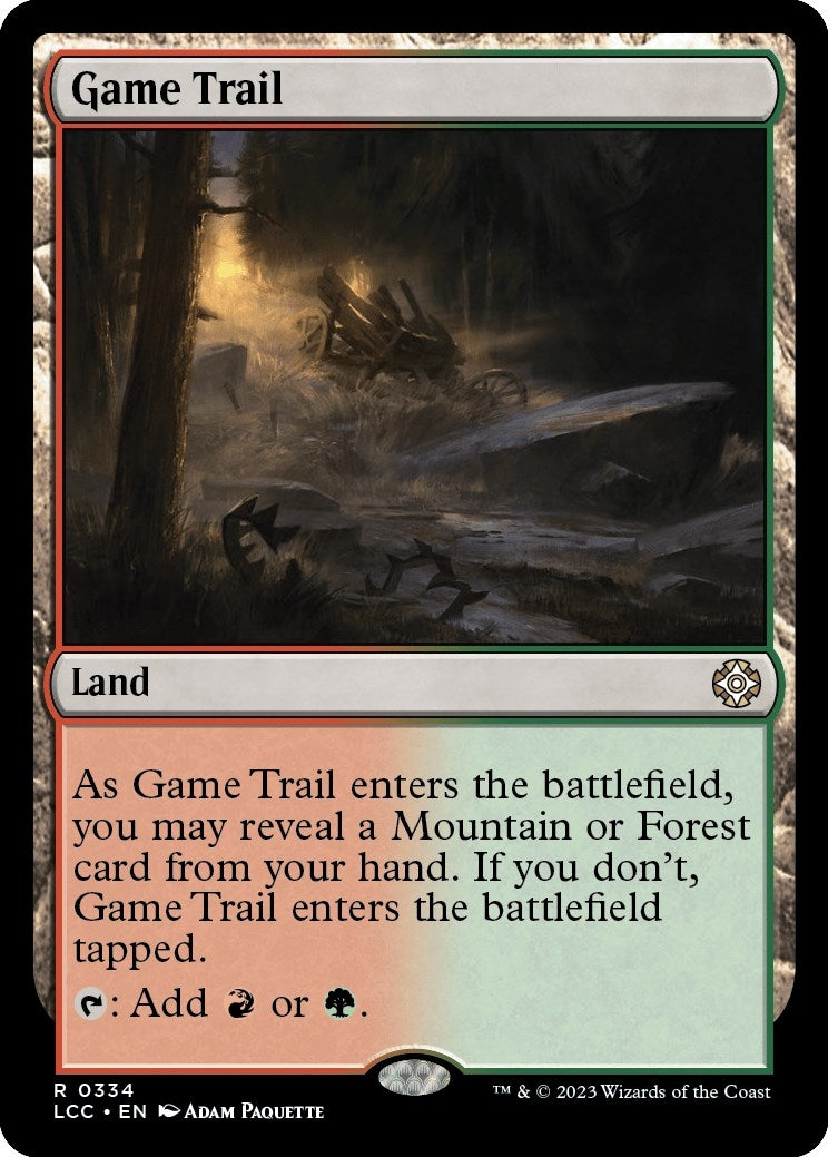 Image for Game Trail (334) (The Lost Caverns of Ixalan) - Magic: The Gathering