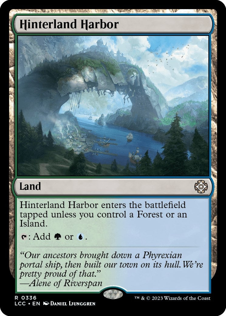 Image for Hinterland Harbor (336) (The Lost Caverns of Ixalan) - Magic: The Gathering