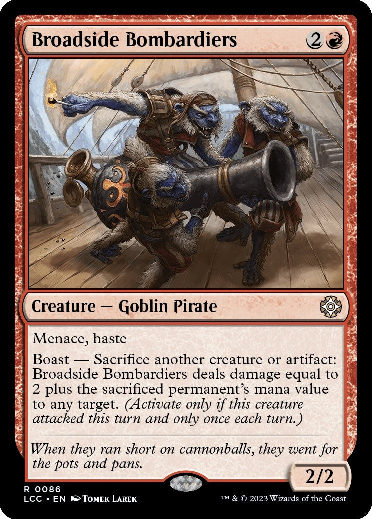 Image for Broadside Bombardiers (86) (The Lost Caverns of Ixalan) - Magic: The Gathering