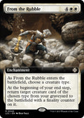 Image for From the Rubble (Extended Art) (40) (The Lost Caverns of Ixalan) - Magic: The Gathering