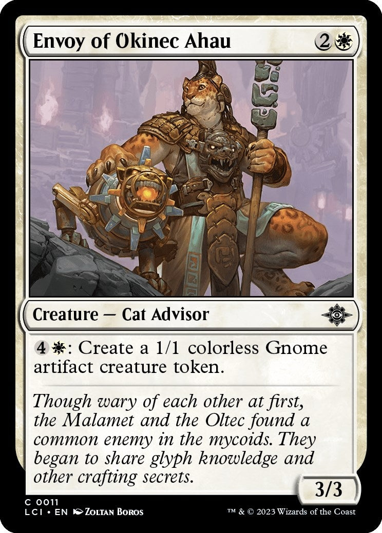 Image for Envoy of Okinec Ahau (11) (The Lost Caverns of Ixalan) - Magic: The Gathering