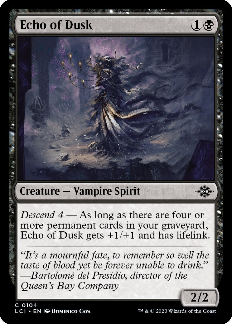 Image for Echo of Dusk (104) (The Lost Caverns of Ixalan) - Magic: The Gathering