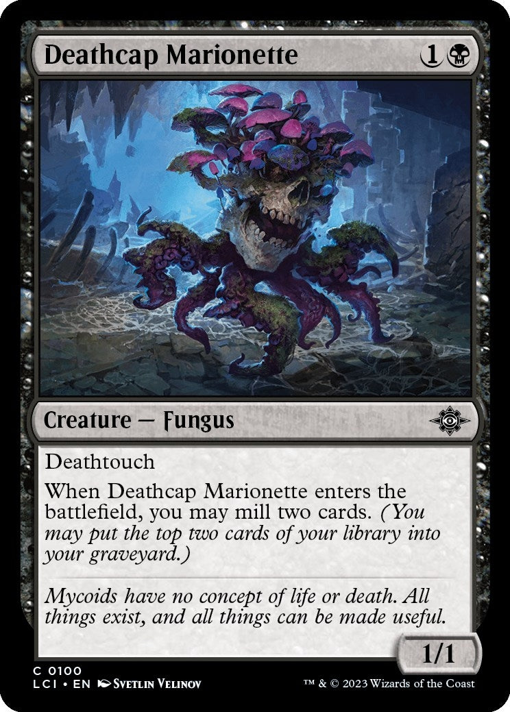 Image for Deathcap Marionette (100) (The Lost Caverns of Ixalan) - Magic: The Gathering