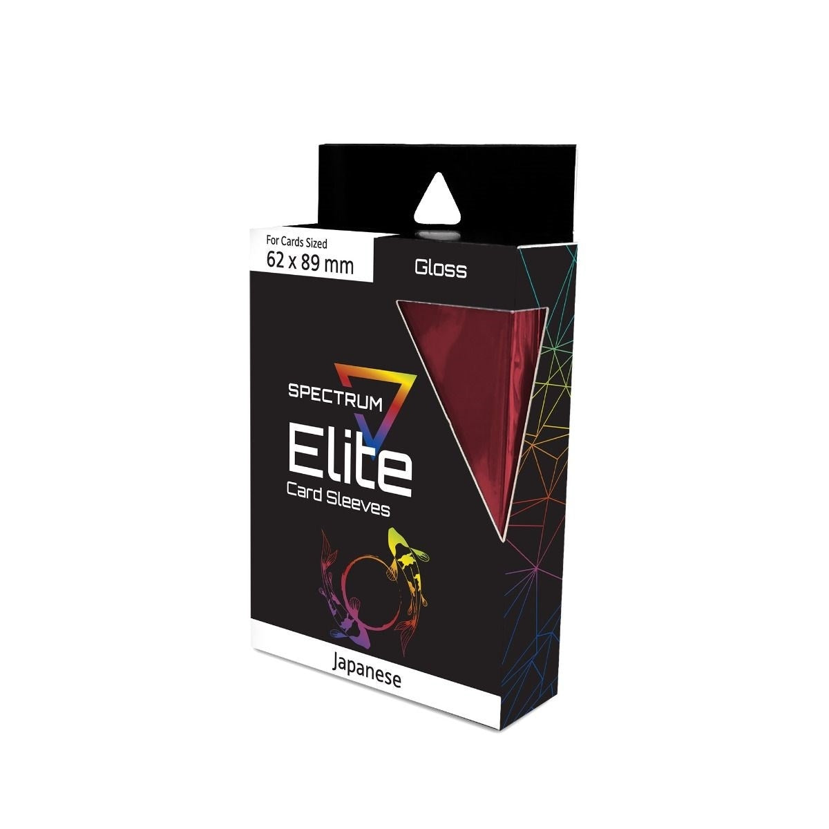 Image for BCW Elite2 Deck Guards - Glossy Small - 60ct. Box (Red) - Card Sleeves