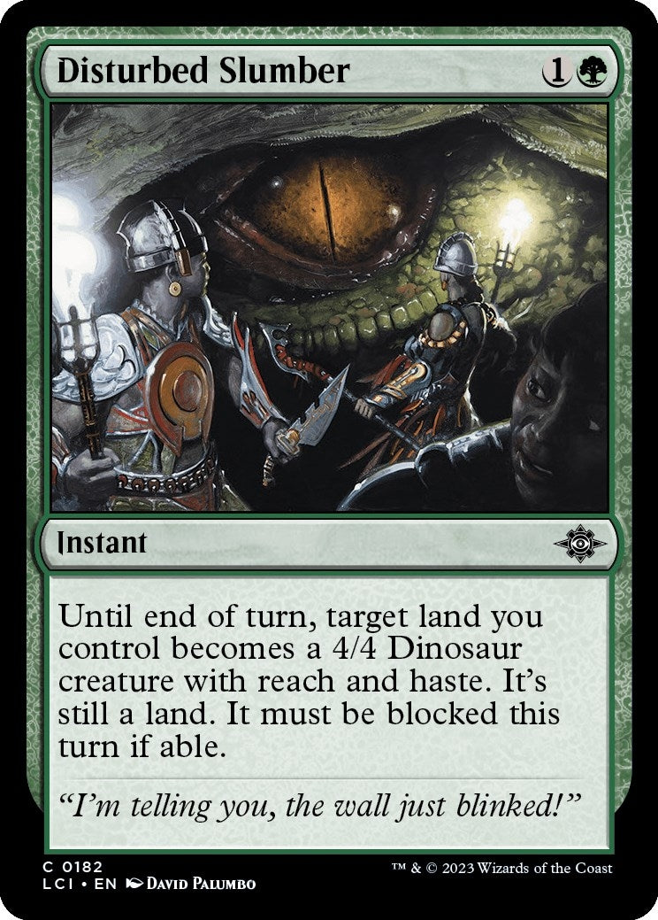 Image for Disturbed Slumber (182) (The Lost Caverns of Ixalan) - Magic: The Gathering