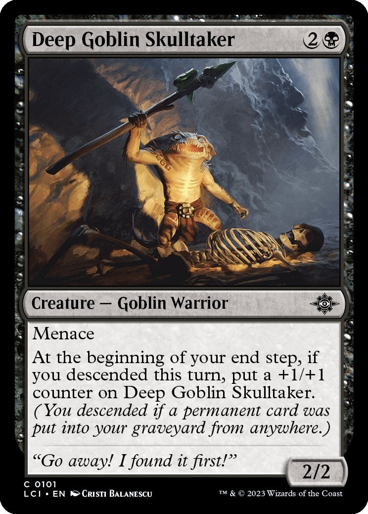 Image for Deep Goblin Skulltaker (101) (The Lost Caverns of Ixalan) - Magic: The Gathering