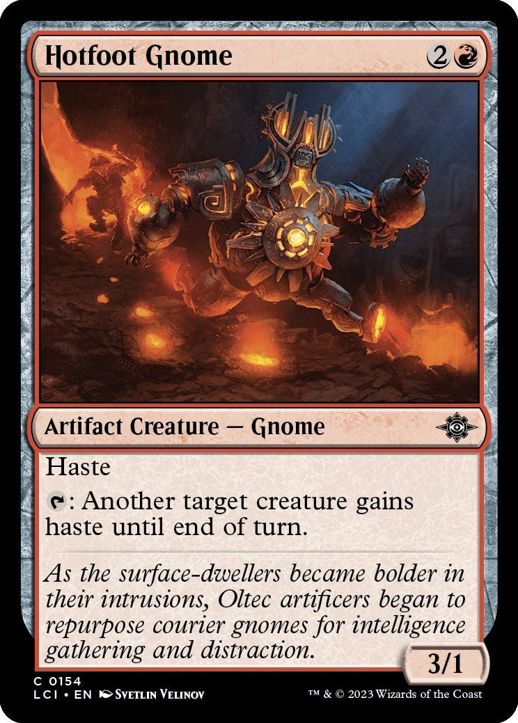 Image for Hotfoot Gnome (154) (The Lost Caverns of Ixalan) - Magic: The Gathering