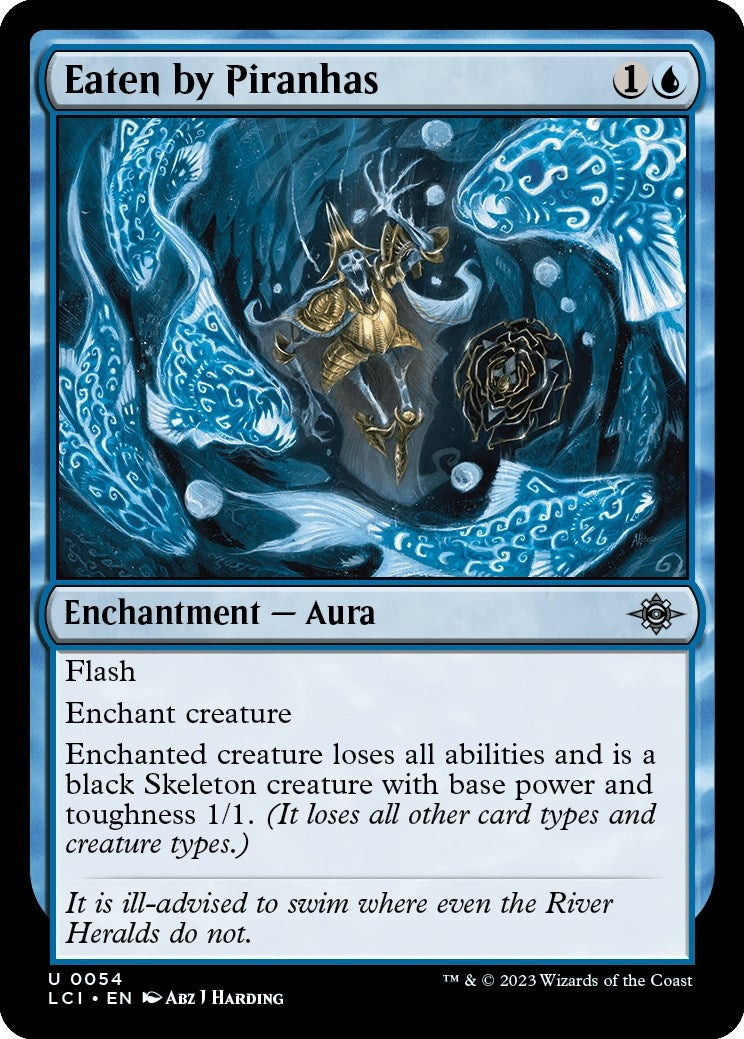 Image for Eaten by Piranhas (54) (The Lost Caverns of Ixalan) - Magic: The Gathering