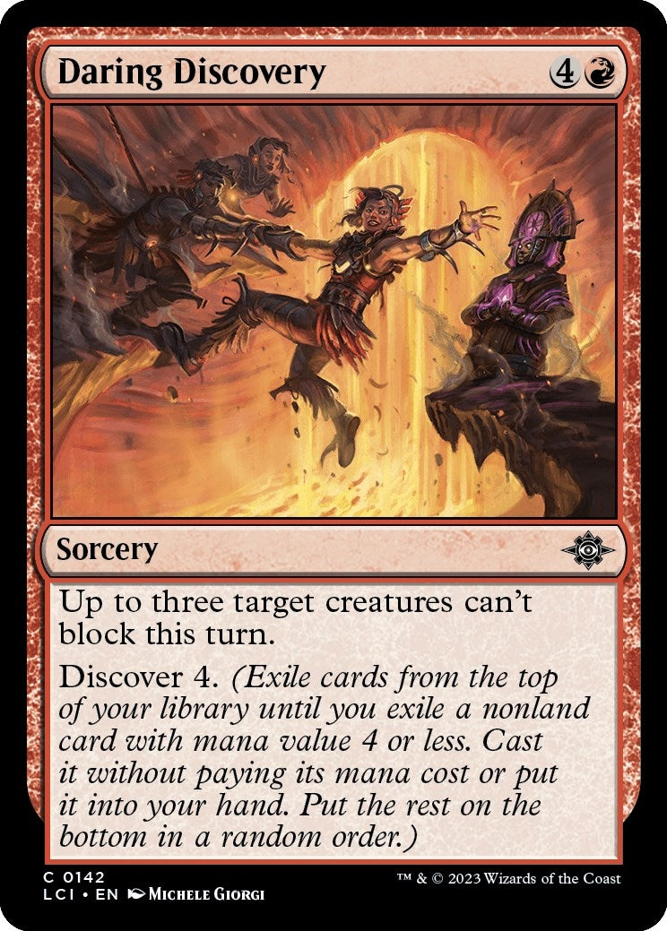 Image for Daring Discovery (142) (The Lost Caverns of Ixalan) - Magic: The Gathering