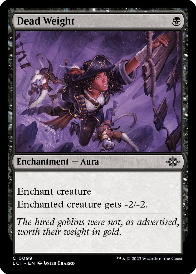 Image for Dead Weight (99) (The Lost Caverns of Ixalan) - Magic: The Gathering