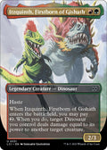 Image for Itzquinth, Firstborn of Gishath (Borderless) (331) (The Lost Caverns of Ixalan) - Magic: The Gathering