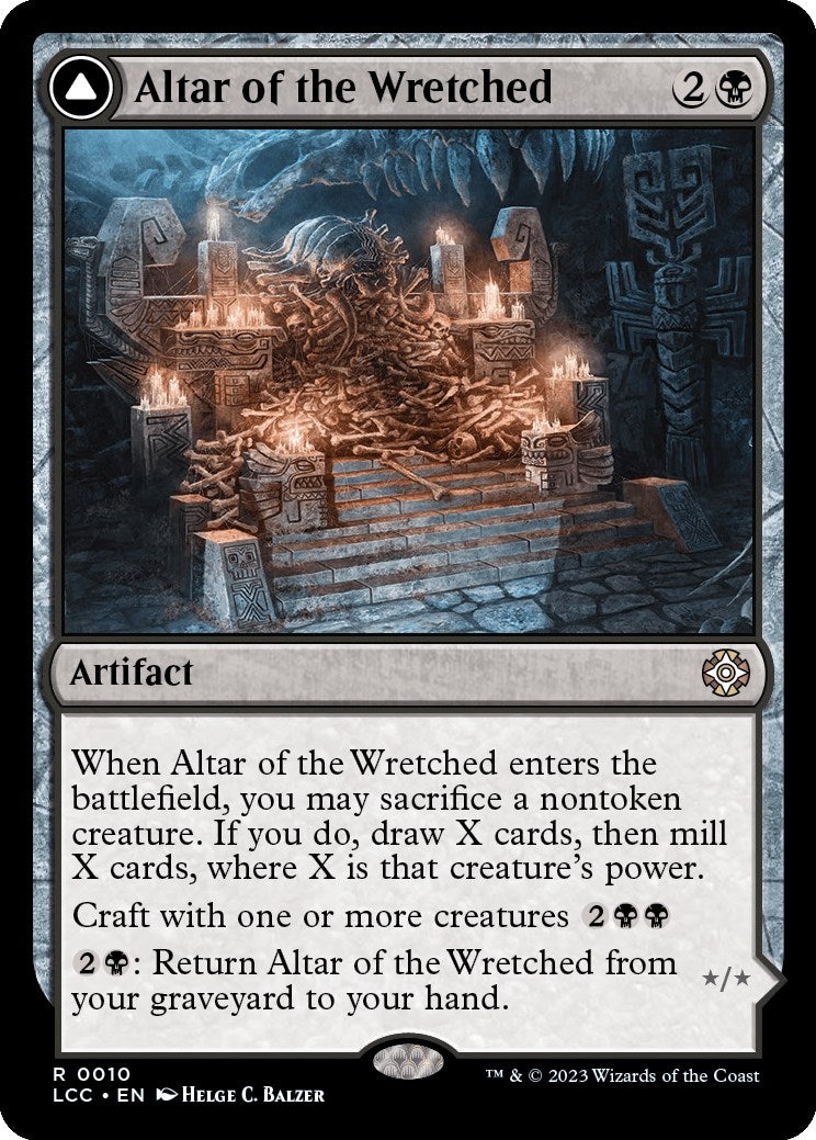 Image for Altar of the Wretched (10) (The Lost Caverns of Ixalan) - Magic: The Gathering