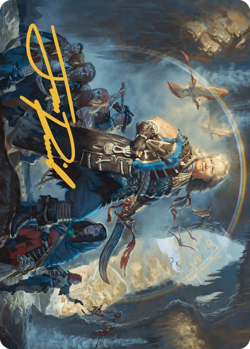 Image for Admiral Brass, Unsinkable Art Card (Gold-Stamped Signature) (69) (The Lost Caverns of Ixalan) - Magic: The Gathering