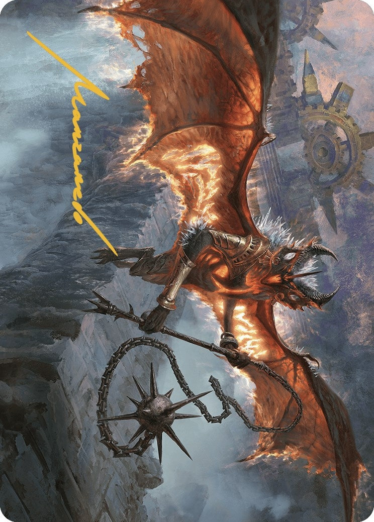 Image for Bloodletter of Aclazotz Art Card (15/81) (Gold-Stamped Signature) (15) (The Lost Caverns of Ixalan) - Magic: The Gathering