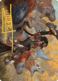Image for Huatli, Poet of Unity Art Card (Gold-Stamped Signature) (27) (The Lost Caverns of Ixalan) - Magic: The Gathering