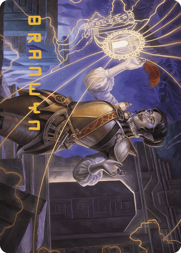 Image for Amalia Benavides Aguirre Art Card (33/81) (Gold-Stamped Signature) (33) (The Lost Caverns of Ixalan) - Magic: The Gathering
