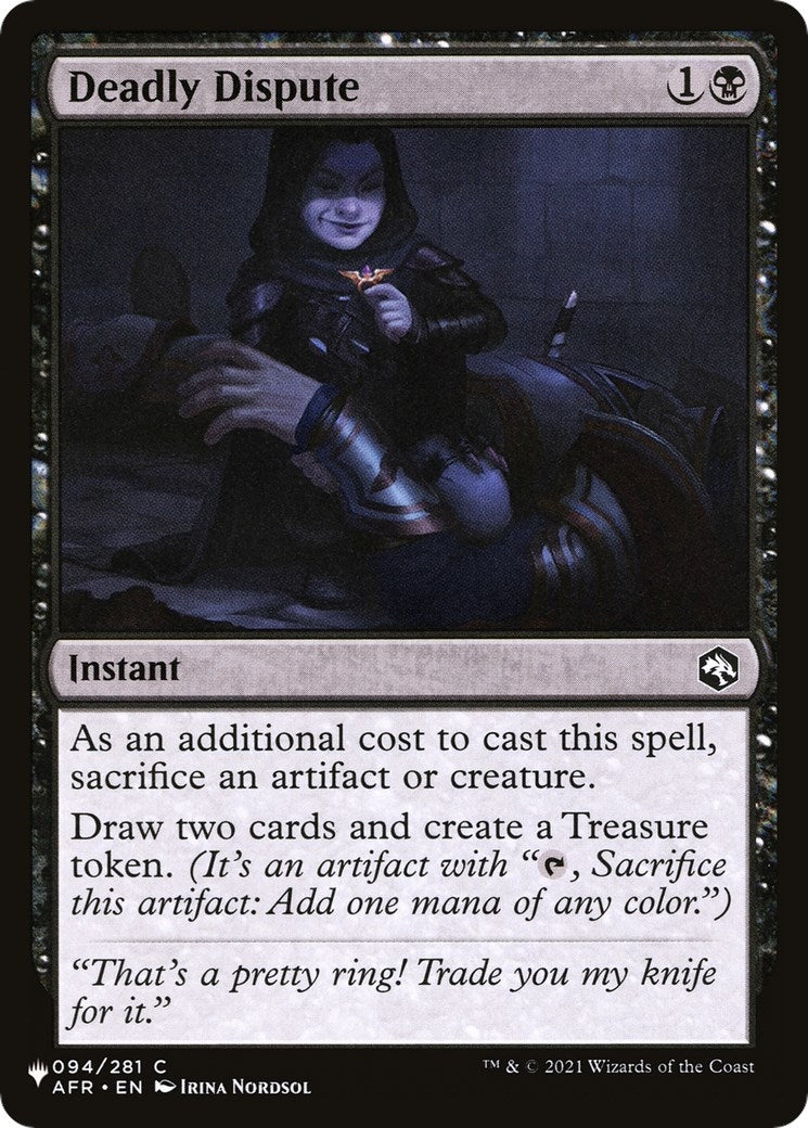 Image for Deadly Dispute (094/281) (The List Reprints) - Magic: The Gathering