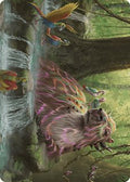 Image for Basking Capybara Art Card (22) (The Lost Caverns of Ixalan) - Magic: The Gathering