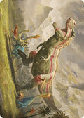Image for Ghalta, Stampede Tyrant Art Card (24) (The Lost Caverns of Ixalan) - Magic: The Gathering