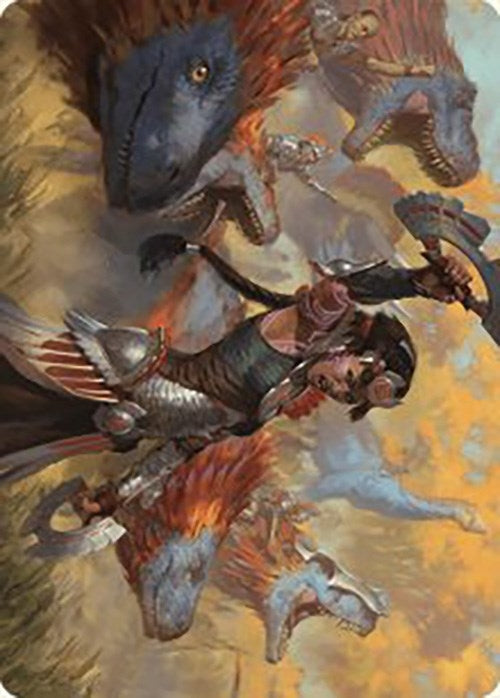 Image for Huatli, Poet of Unity Art Card (27) (The Lost Caverns of Ixalan) - Magic: The Gathering