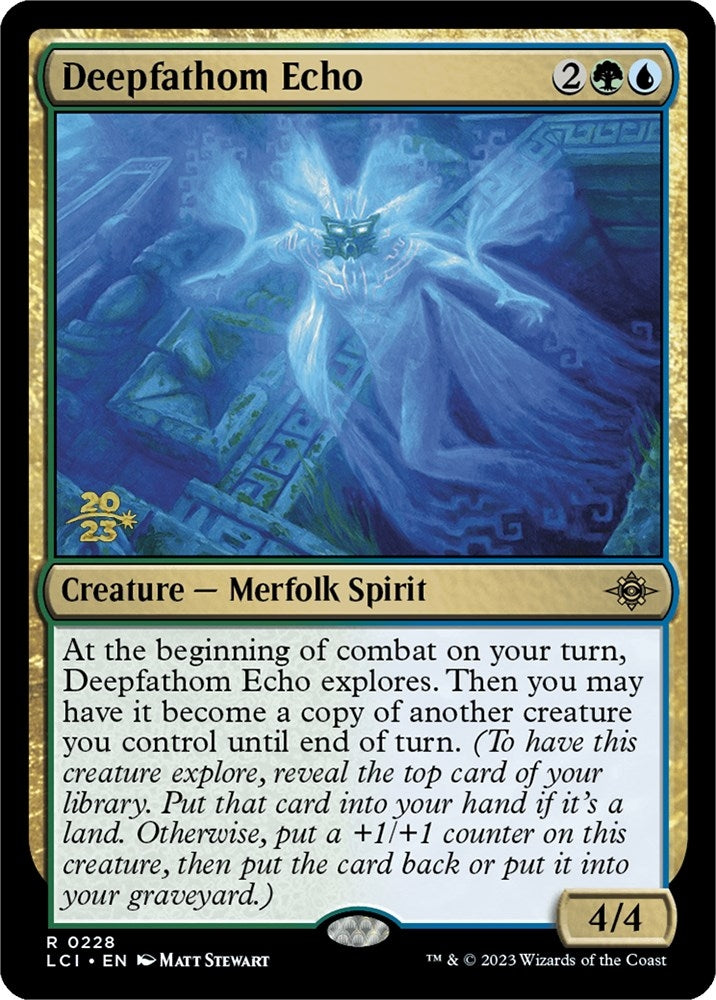 Image for Deepfathom Echo (228) (Prerelease Cards) - Magic: The Gathering