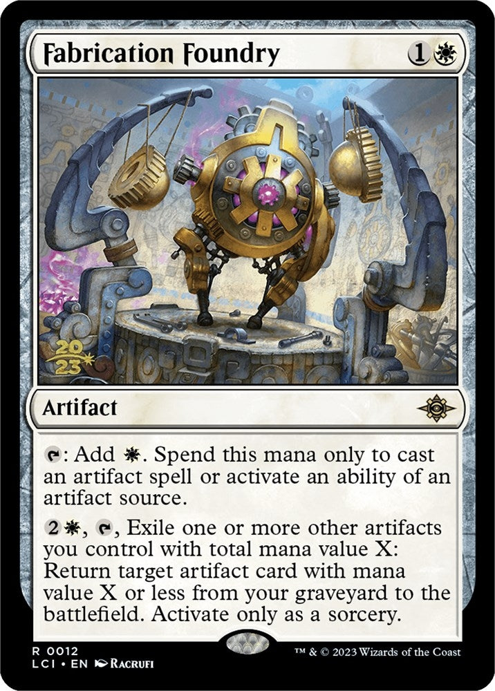 Image for Fabrication Foundry (12) (Prerelease Cards) - Magic: The Gathering