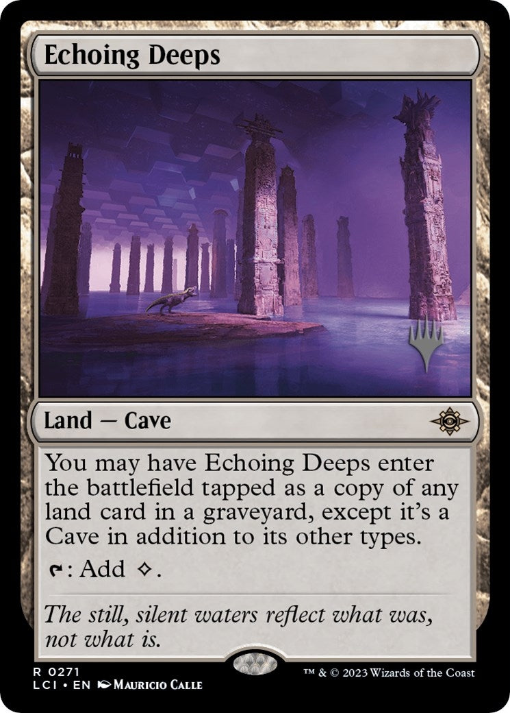 Image for Echoing Deeps (271) (The Lost Caverns of Ixalan) - Magic: The Gathering