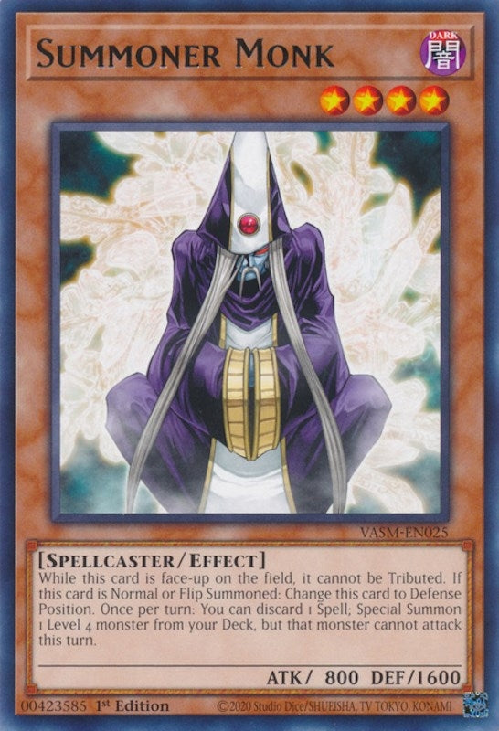 Image for Summoner Monk (VASM-EN025) (VASM) - YuGiOh
