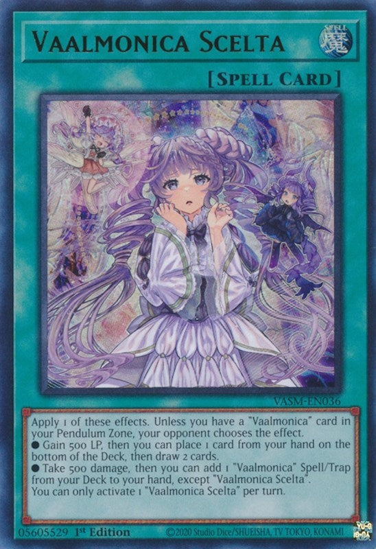 Image for Vaalmonica Scelta (VASM-EN036) (VASM) - YuGiOh