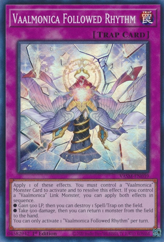 Image for Vaalmonica Followed Rhythm (VASM-EN039) (VASM) - YuGiOh