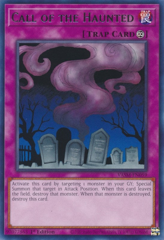 Image for Call of the Haunted (VASM-EN059) (VASM) - YuGiOh