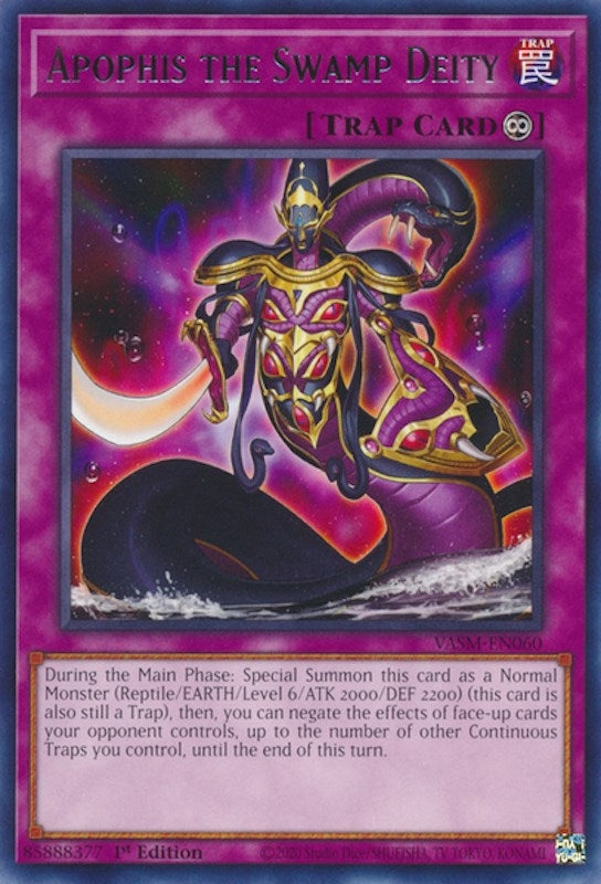 Image for Apophis the Swamp Deity (VASM-EN060) (VASM) - YuGiOh