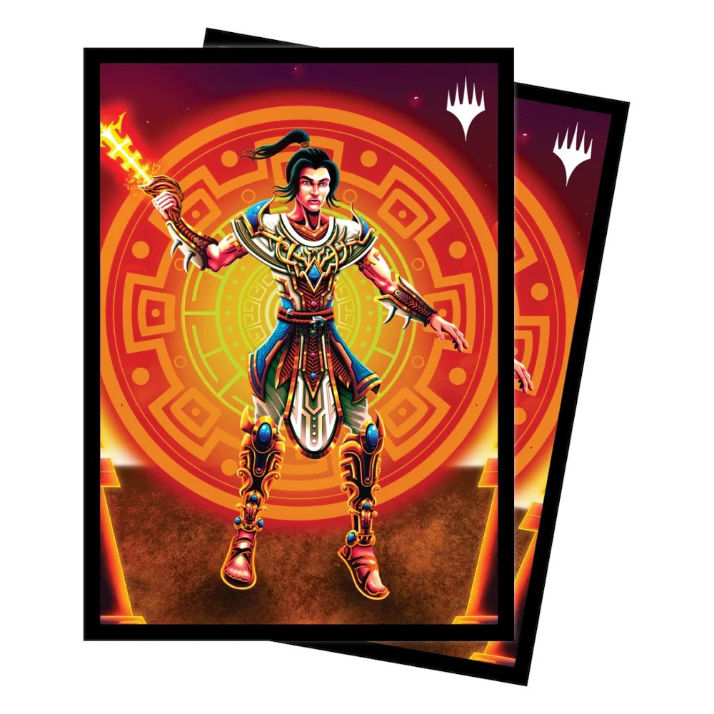 Image for The Lost Caverns of Ixalan Kellan, Daring Traveler Standard Deck Protector sleeves for Magic (100-pack) - Card Sleeves