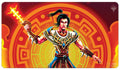 Image for The Lost Caverns of Ixalan Kellan, Daring Traveler Standard Gaming Playmat for Magic: The Gathering - Playmats