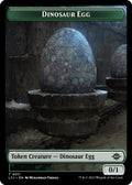 Image for Dinosaur Egg // Dinosaur (0010) Double-Sided Token (11 // 10) (The Lost Caverns of Ixalan) - Magic: The Gathering