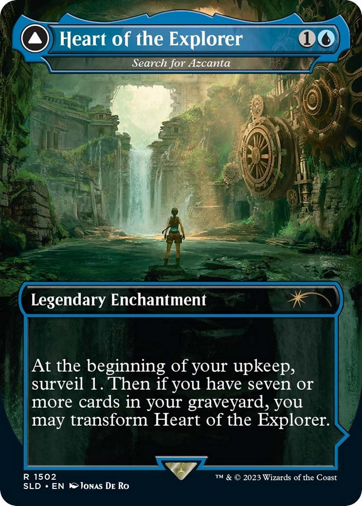 Image for Heart of the Explorer - Search for Azcanta (1502) (Secret Lair Drop Series) - Magic: The Gathering