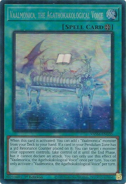 Vaalmonica, the Agathokakological Voice (CR) (VASM-EN035) (VASM)