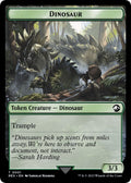 Image for Dinosaur Token (1) (Universes Beyond: Jurassic World Collection) - Magic: The Gathering