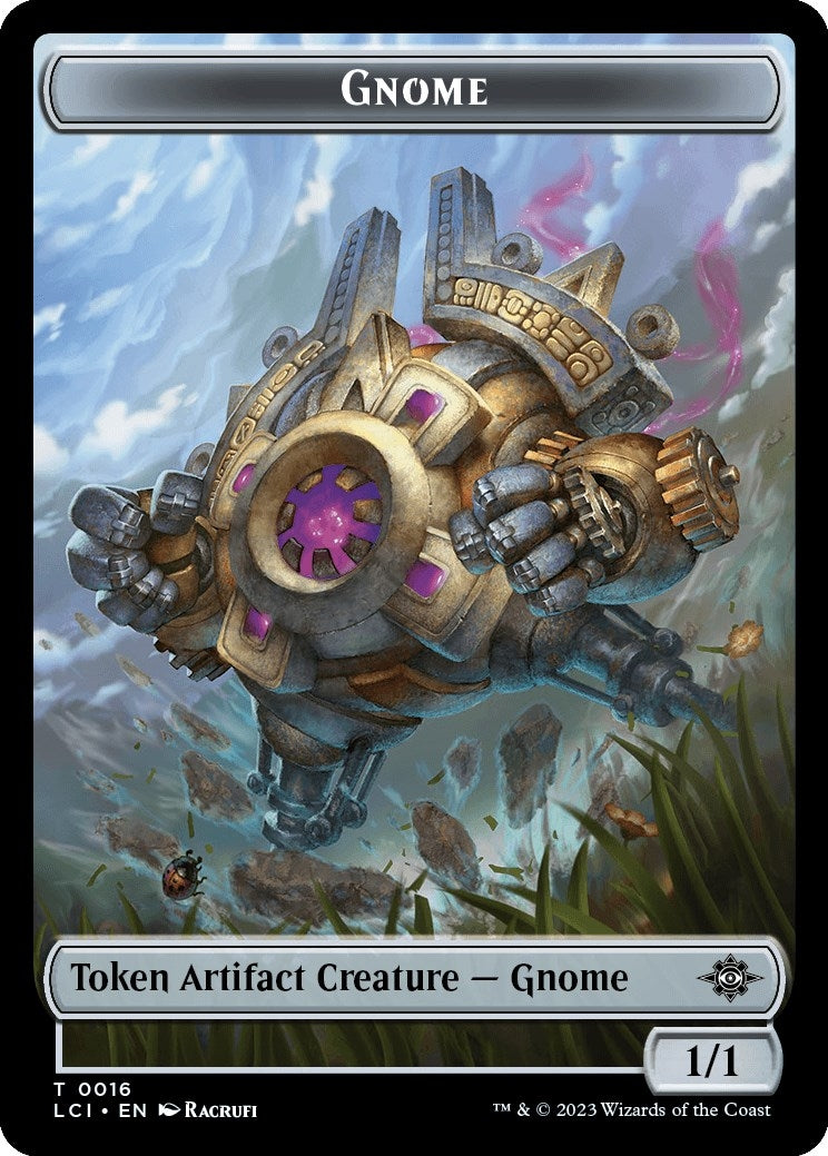 Image for Gnome // Fungus Double-Sided Token (16 // 7) (The Lost Caverns of Ixalan) - Magic: The Gathering