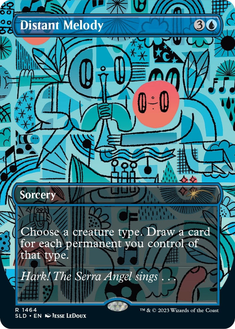 Image for Distant Melody (1464) (1464) (Secret Lair Drop Series) - Magic: The Gathering